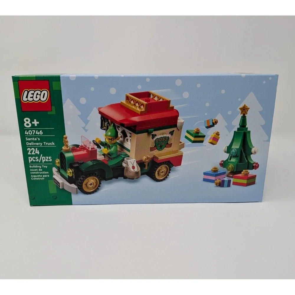 LEGO 40746 Santa's Delivery Truck Christmas Holiday Building Toy 224 Pcs NEW